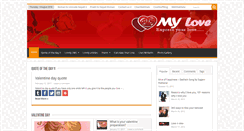 Desktop Screenshot of mylove.com.np