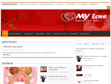 Tablet Screenshot of mylove.com.np